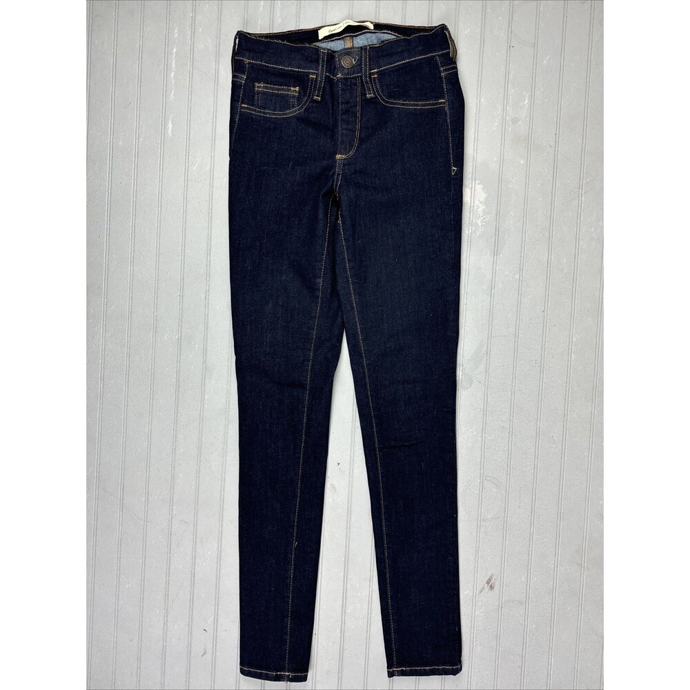 Gap 1969 Womens Jeans 25 Easy Legging Low Rise Stretch Dark Wash